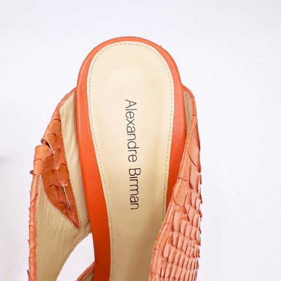 Alexandre Birman High Heel Python Latoya Sandal - Picture 4 of 11